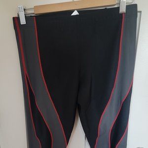 Men's CW-X PerformX Insulator Tights Size Small Black/Grey/Red